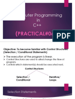 Computer Programming in C++: Practical#06)