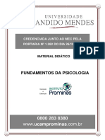 Fundamentos Da Psicologia