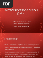 MIcroprocessor Design On PC Input and MAR RAM