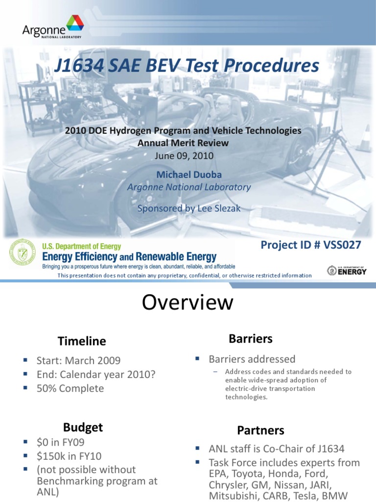 Sae PDF Electric Vehicle Plug In Hybrid