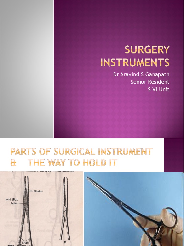 Surgical Instruments and Suture Guide | PDF | Surgical Suture | Catheter