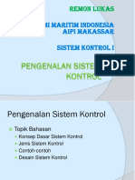 Akademi Maritim Indonesia Aipi Makassar Sistem Kontrol I: Remon Lukas