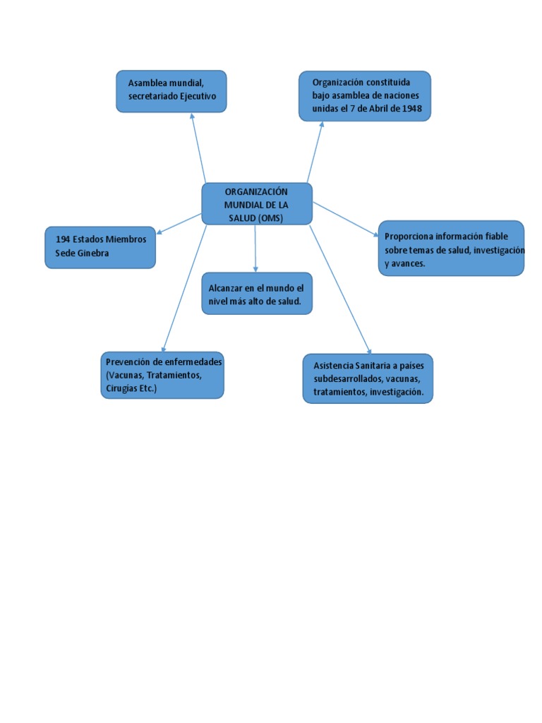 Arriba 75+ imagen mapa mental de oms