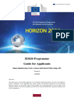 h2020 Guide Appl Msca If 2018 20 - en PDF