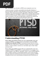 Understanding PTSD: Post-Traumatic Stress Disorder (PTSD) Is A Psychiatric Disorder That Can Occur in