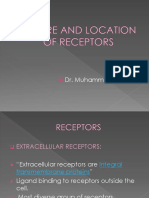 Nature and Location of Receptors.