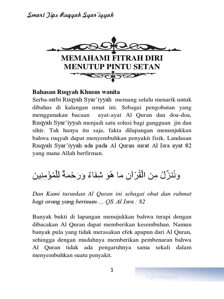 Ruqyah Pdf