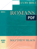 (New Century Bible Commentary) Matthew Black - Romans, 1973