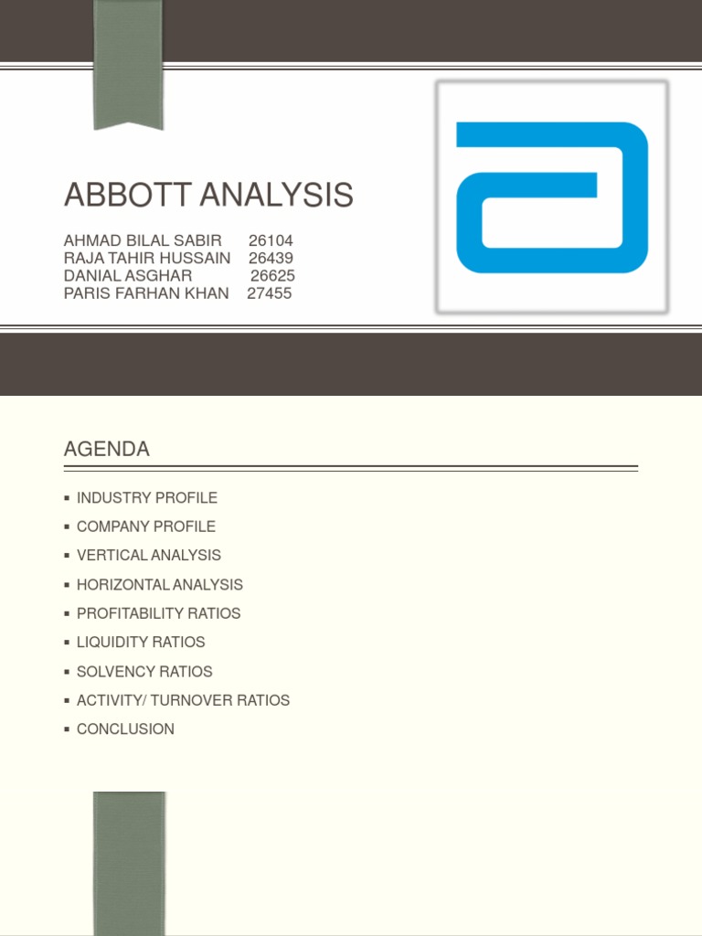 ABBOTT ANALYSIS PDF intelligence overview