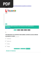 E Commerce Mcqs