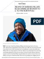 The Latest Dreams of Barbara Hillary The First African-American Woman To Travel To The North Pole The New Yorker
