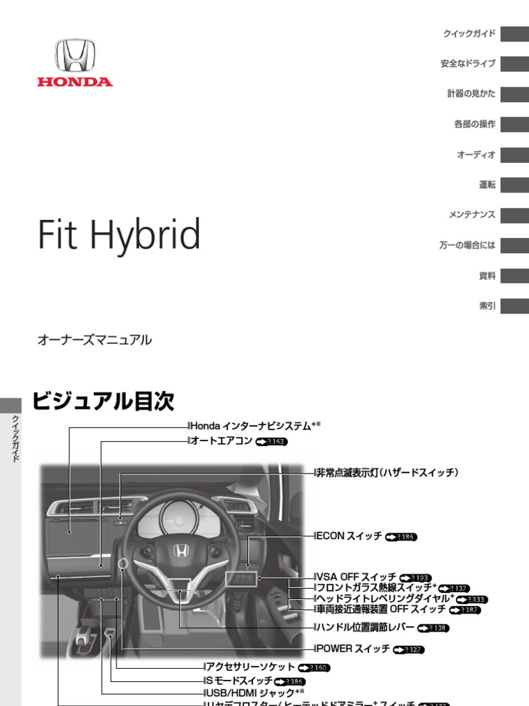 14 Honda Fit Hybrid Pdf