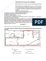 Cálculo demanda eléctrica vivienda Buen Vivir