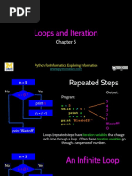 Loops and Iteration: Python For Informatics: Exploring Information