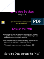 Using Web Services: Python For Informatics: Exploring Information