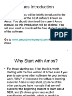 Introduction To Amos