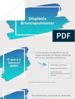 Displasia Broncopulmonar e Fibrose Cística