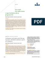 Terapia de Reemplazo Renal