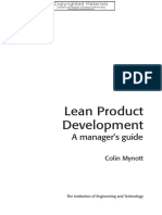 Lean Product Development