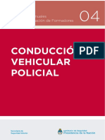 04 - MANUAL - Conducción Vehicular Policial PDF