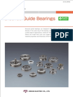 Grooved Guide Bearings: Our Technologies Realize Your Dreams