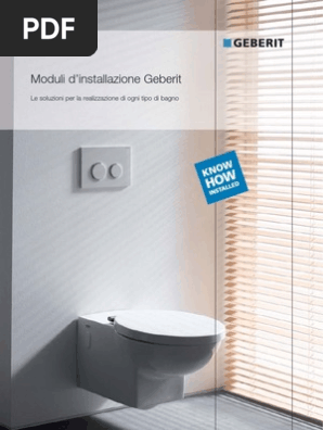 Combifix Italia Wc Sospeso Geberit Up720.Geberit