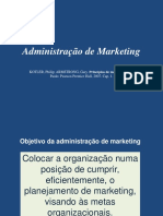 Administração de Marketing e Estudos de Mercado