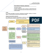 Síntesis Procesal Orgánico - Breve