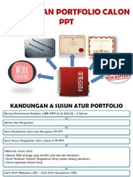 Penyediaan Portfolio Calon PPT - R