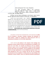 Script 8 Presiding Officer: Inclusions? Yes Coun. Bautista: Committee Report. (Wait For The Adoption)