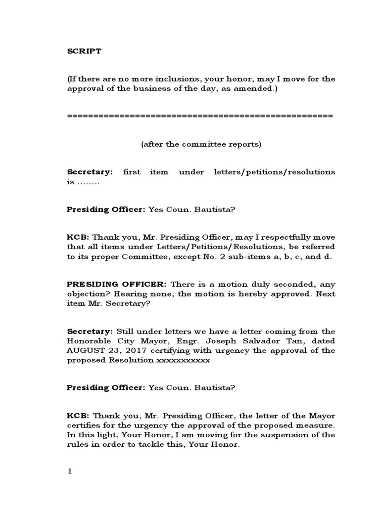 Script 18 | PDF | Philippines | Government