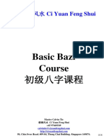 Master Calvin Tie's Basic Bazi Course
