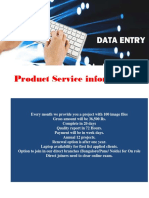 Product Service Information