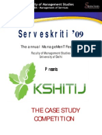 Serveskriti ': The Case Study Competition