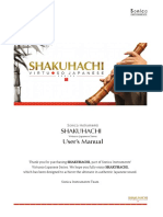 Shakuhachi User's Manual
