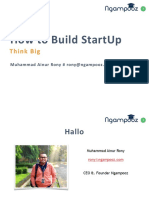 How To Build A Startup