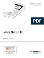 pH/ION 3310: Operating Manual