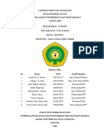 Laporan Rencana Kegiatan Nunleu