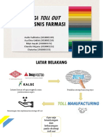 Strategi Toll Out Dalam Bisnis Farmasi