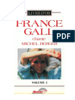 France Gall Livre D'or Vol 2 Partitions