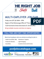 Multi-Employer Job Fair: Find The Right Job