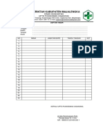 Format Daftar Hadir