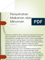 Penyehatan Makanan Minuman