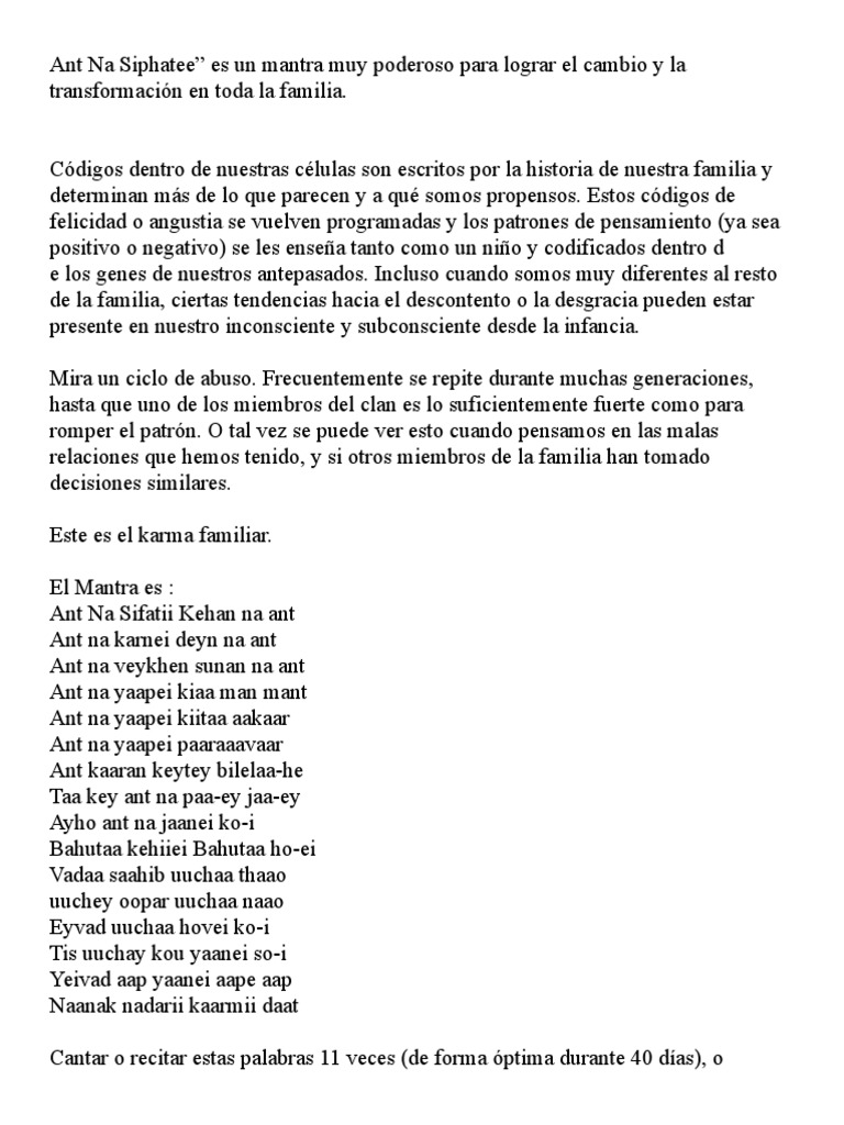 Ant Na Siphatee scribd