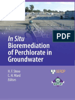 Bioremediation of Perchlorate in Groundwater
