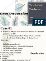 Case Discussion - Carbohydrate