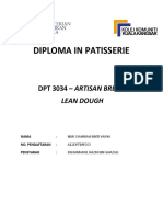 Diploma in Patisserie Artissan Bread (Recovered)