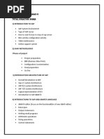 Abap-Basic & Advance Syllabus