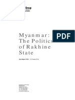 ICG Myanmar The Politics of Rakhine State Red