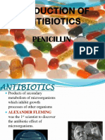 Production of Penicillin 
